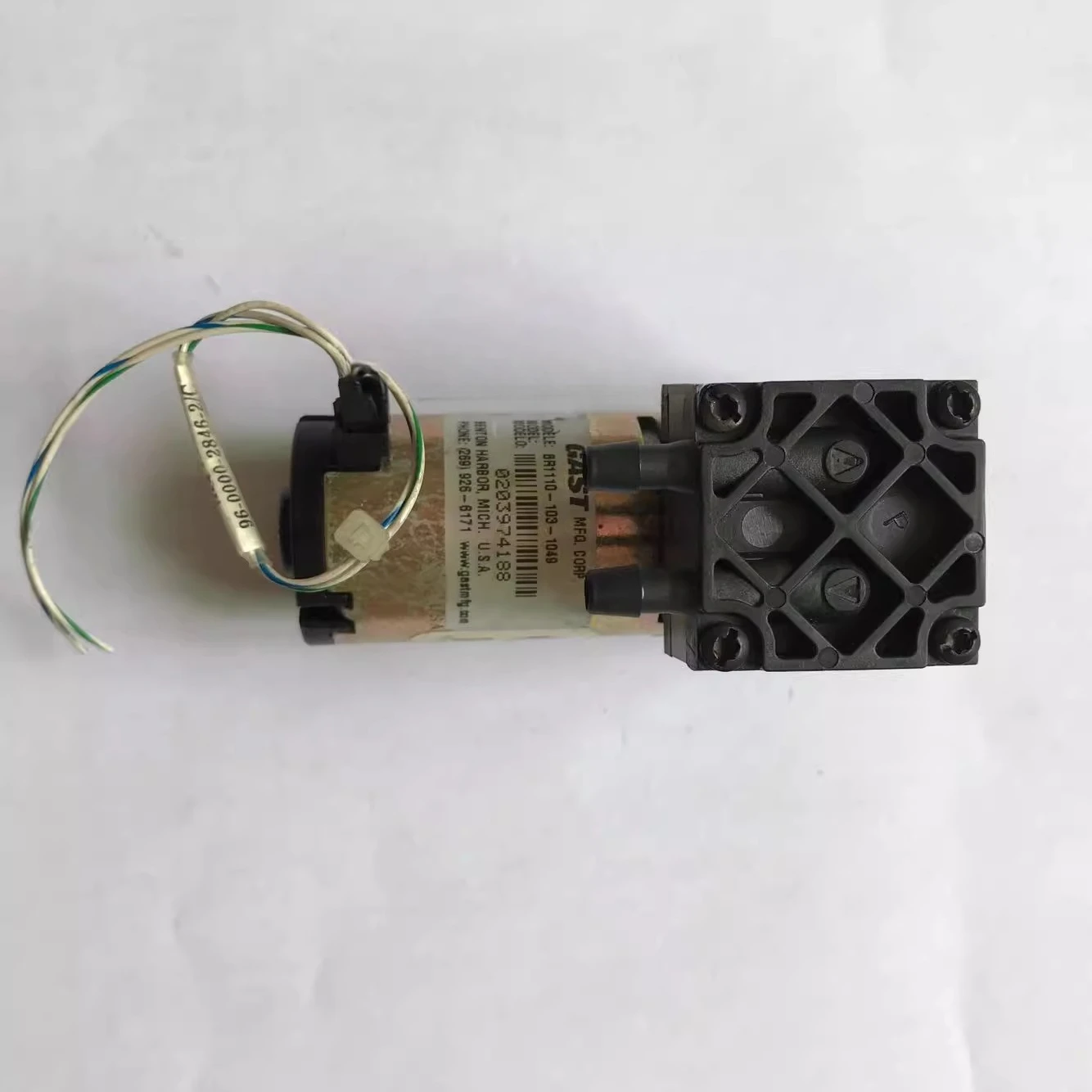 Second-hand imported micro DC diaphragm vacuum pump/air pump for 8R1110-103-1049 12VDC