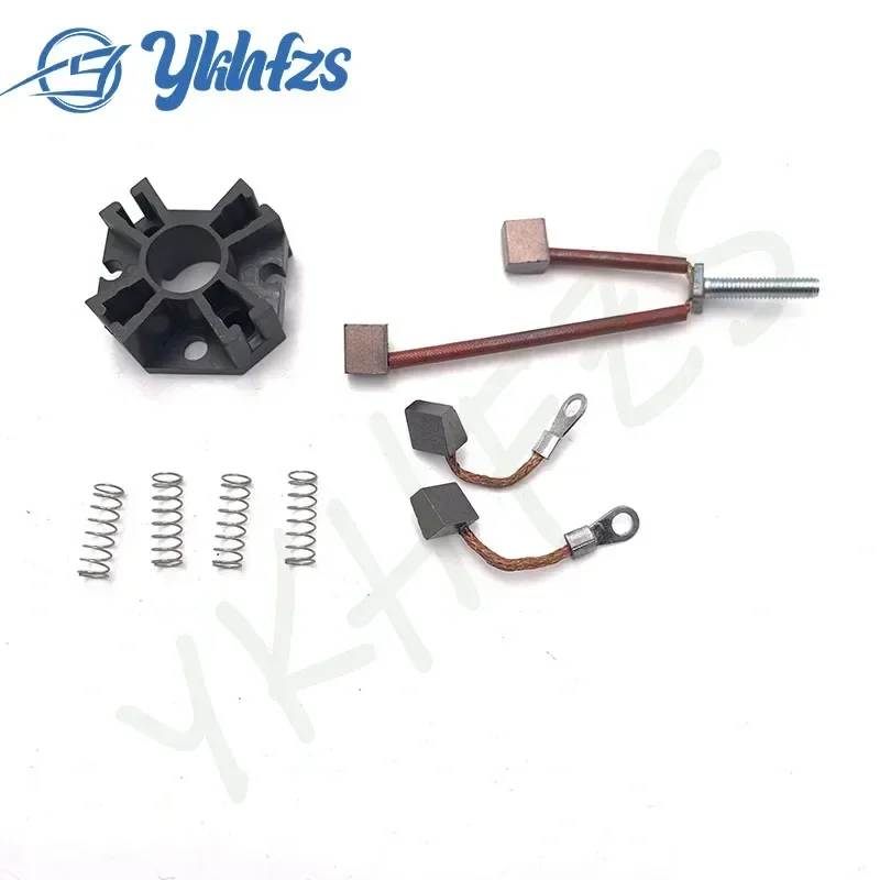 Outboard Engine 66T-81840-00 Brush Holder for Yamaha Outboard Starter Motor 40HP Enduro E40X E40XMH 40XWT 40XWH Boat Accessories
