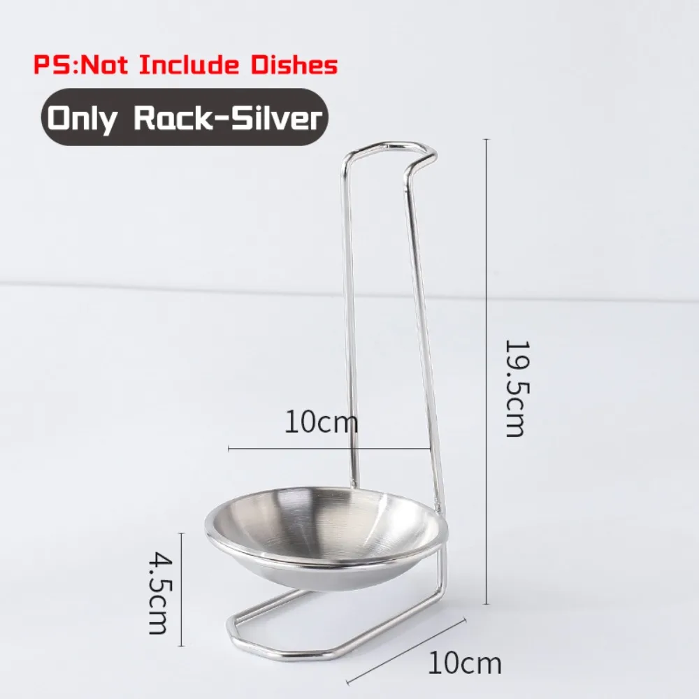 304 Stainless Steel Spoon Utensil Rack Vertical Kitchen Accessories Tableware Storage Shelf Single/Double Ladle