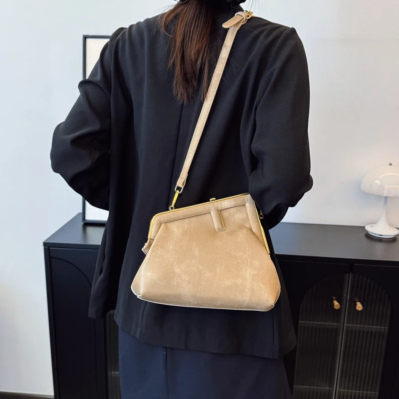 

Avant Garde Unibody Crossbody with Seamless Construction for Weekend Getaways Exuding Architectural Serenity