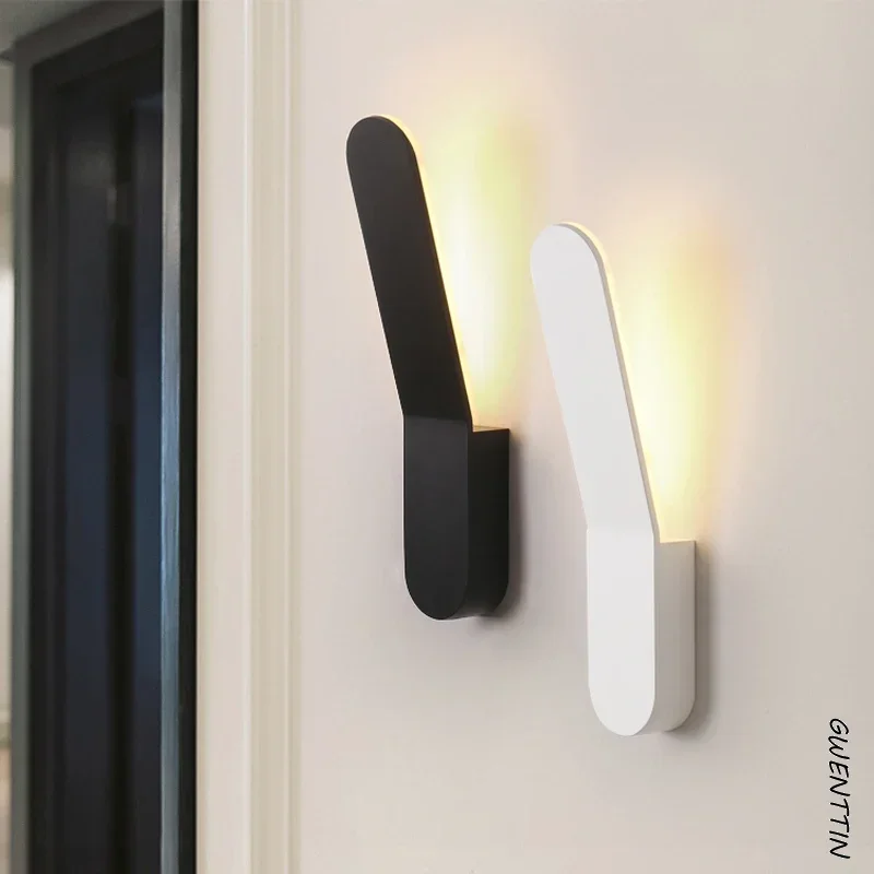 

Nordic Simple LED Wall Lamp Sconces for Home Wall Mirror Lights Decor Bathroom Light Fixture Balcony Stairway Outdoor Lighting