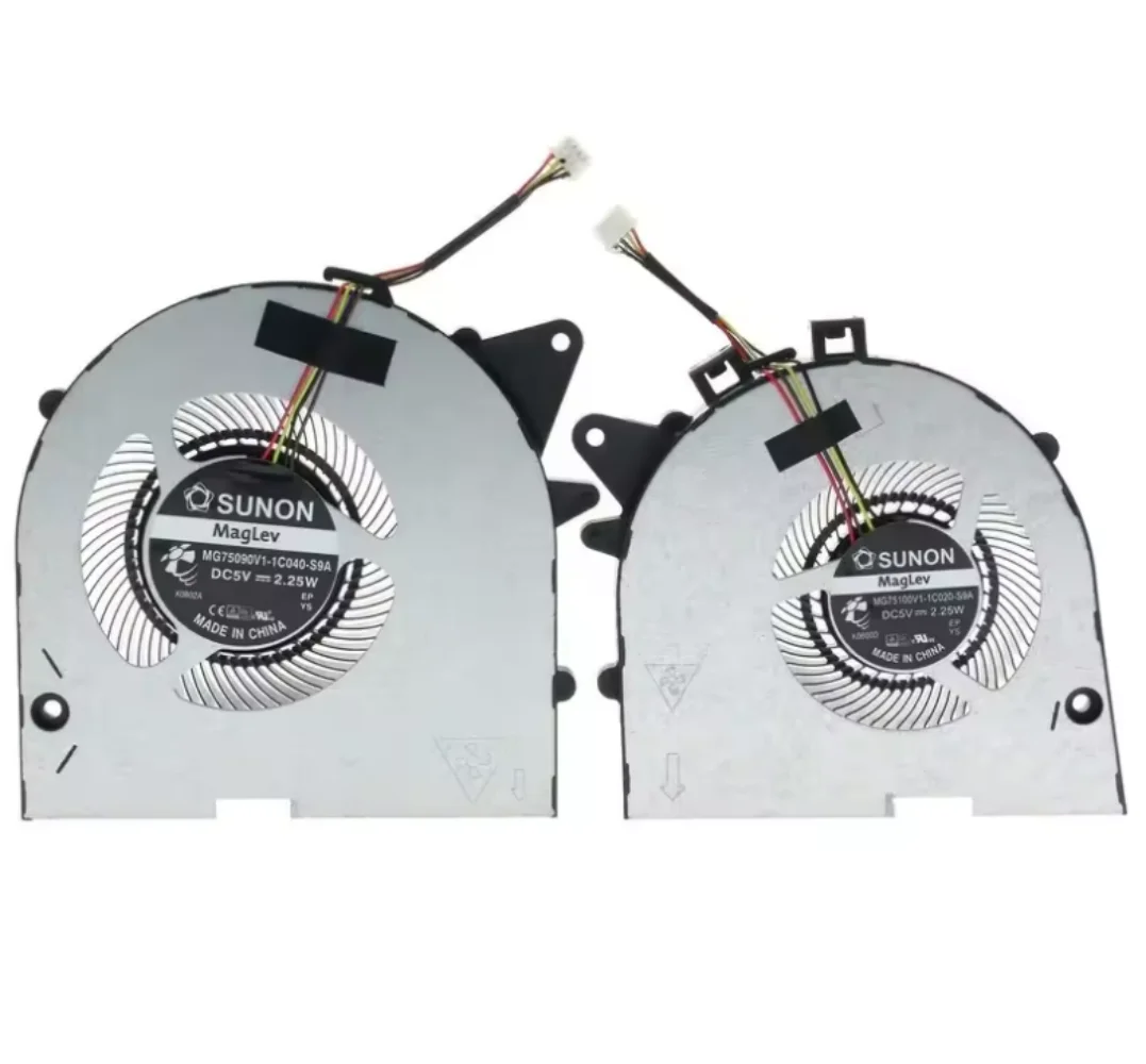 Ventilador de refrigeración de CPU y GPU de repuesto para Lenovo Legion Y540P Y545 Y7000P-2019 DFS 501105 PR0T FKU0