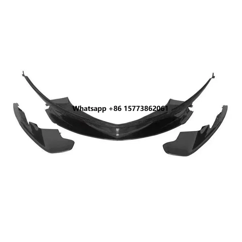 

OEM Style Dry Carbon Fiber Car Exterior Parts Front Bumper Lip for Mclaren 540C 570S 570GT 2015-2018 Carbon Front Diffuser