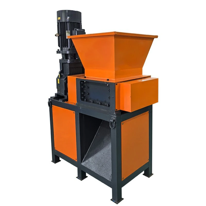 Wire network shredder, plastic bottle wood board waste electric sheath shredder