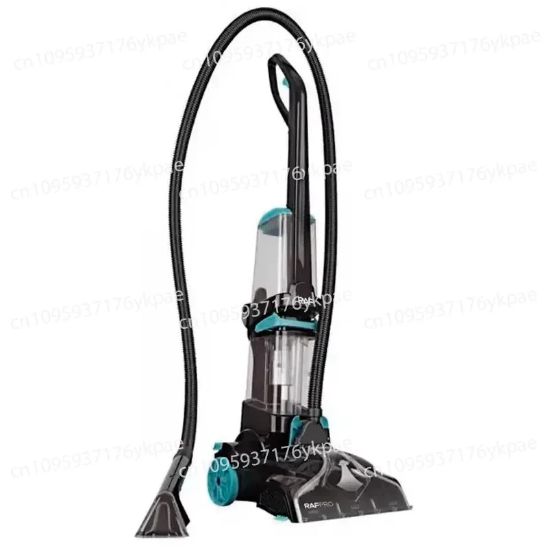 Bagless Wet Carpet Cleaner Sweeper 1600W 2-in-1 Vertical Vacuum Cleaner for Carpets and Upholstery with 7m Cord and Wide