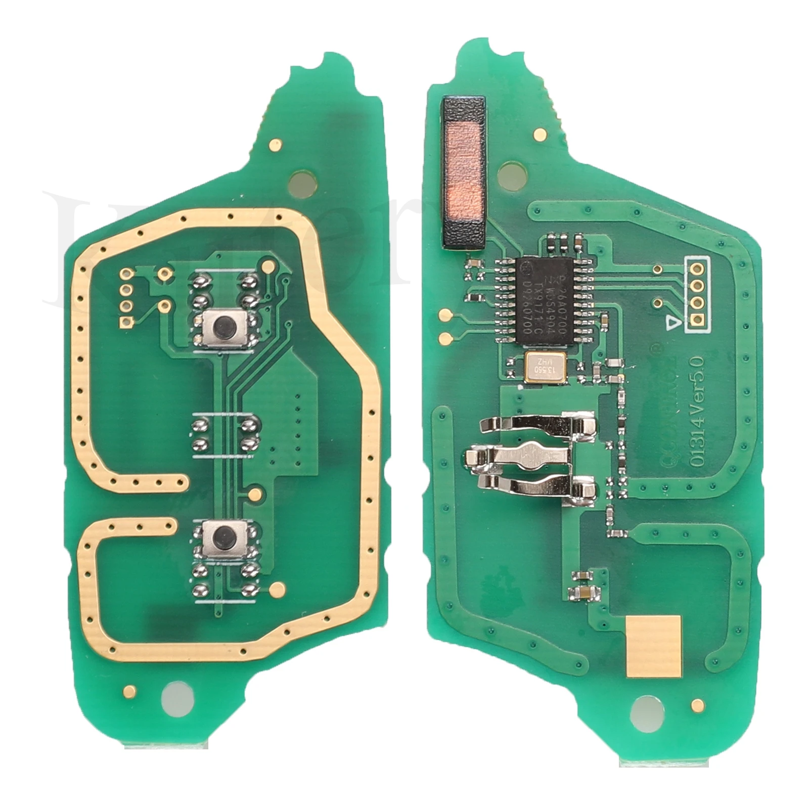 ASK/FSK 2 BTN 433MHz PCF7961A ID46 odwróć klucz zdalnego sterowania dla Renault Clio III Clio 3 Kangoo Master Modus Twingo 2006-2016 7701210033