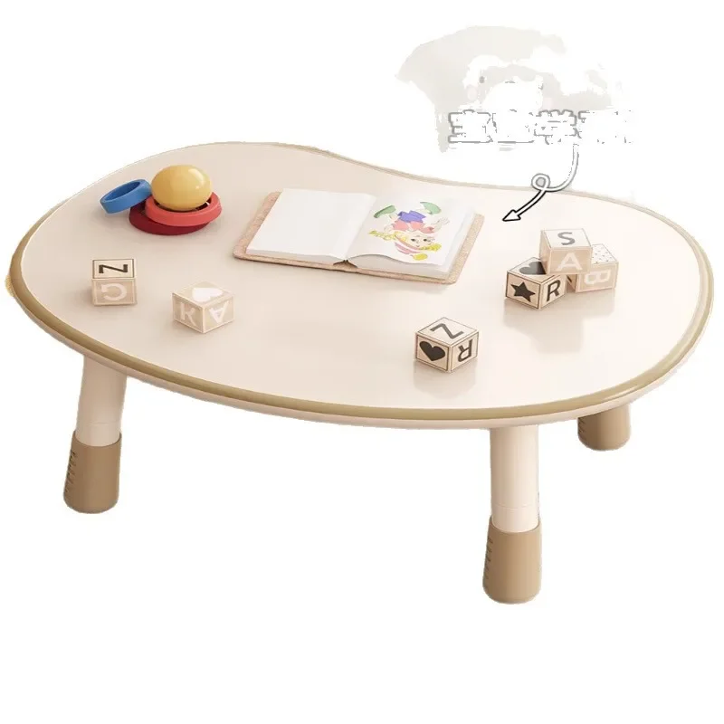 

Children's peanut table, kindergarten table, baby toys, small desk, liftable adjustable baby, study table and chair set