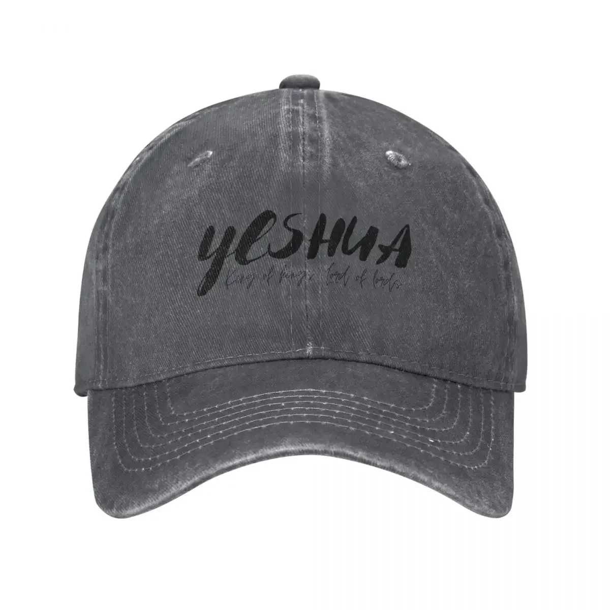 

YESHUA: King of kings, Lord of lords. Baseball Cap foam party Hat custom Hat Christmas Hat Mens Women's