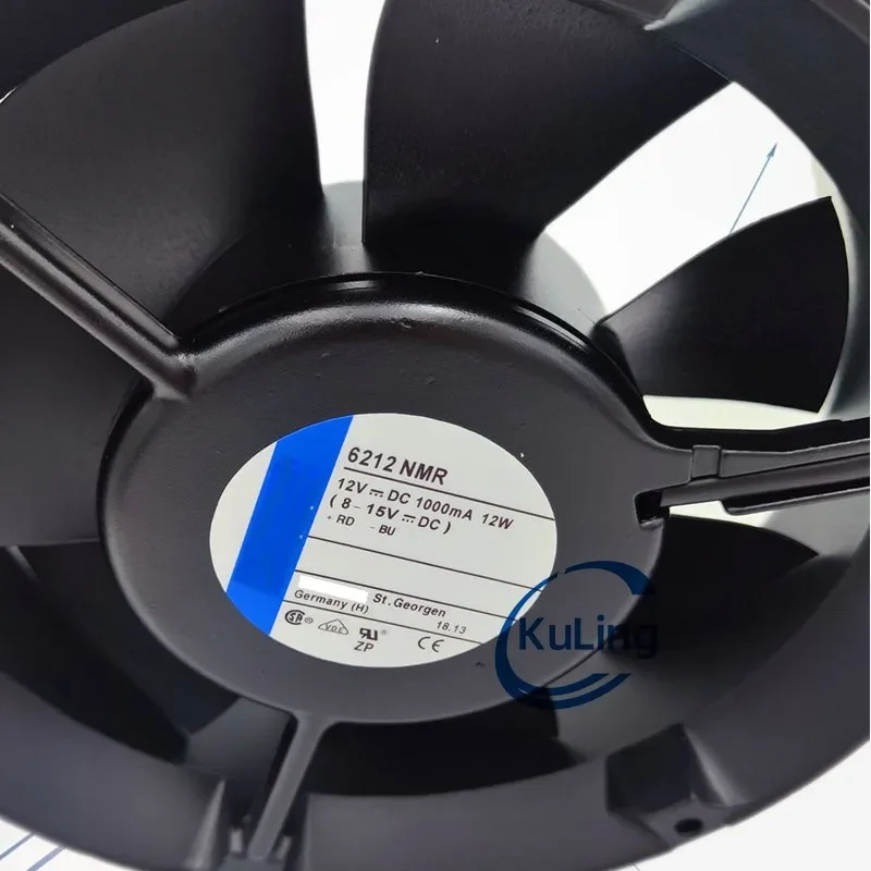 TYP 6212 NMR 12VDC 1A 12W for Original German Imported 17CM Fan