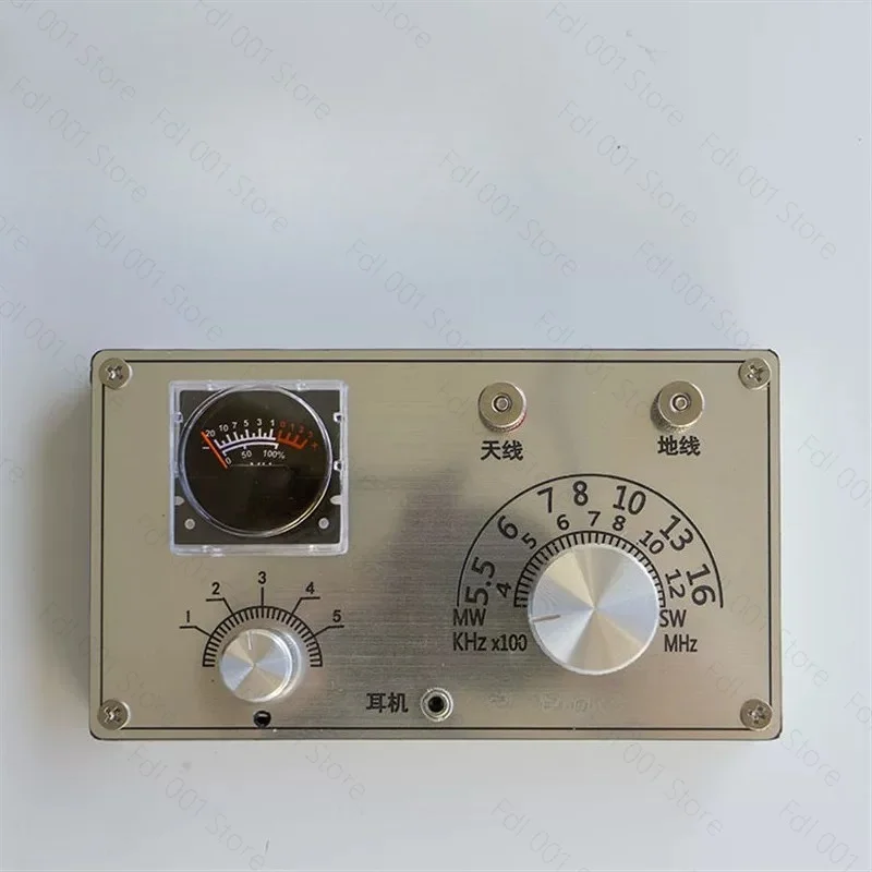 Ore radio, small and beautiful, with watch head, mining machine DIY assembly kit (
