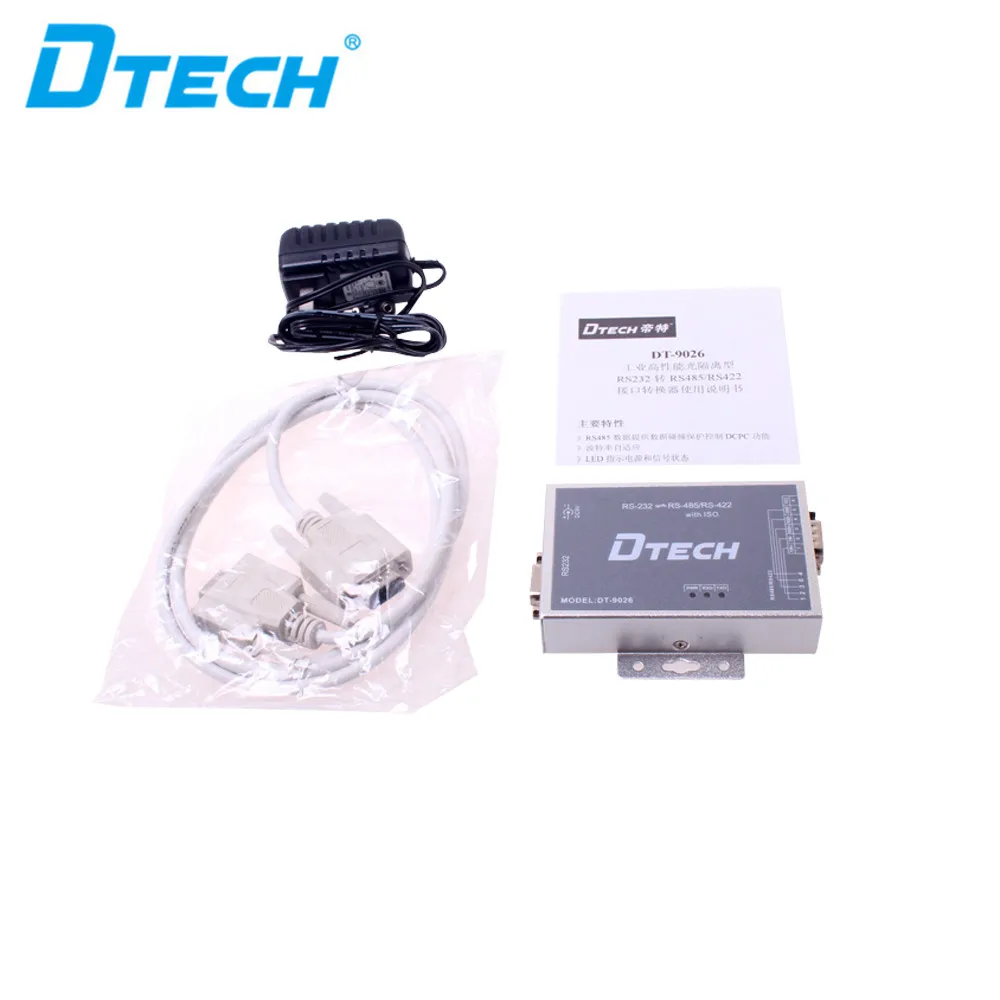 DTECH Best Price Industrial Converter Series Active RS232 to RS485/RS422 Converter
