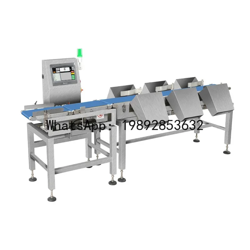 

V5.11 carton weighing system - automated conveyor line weight inspection and sorting machine