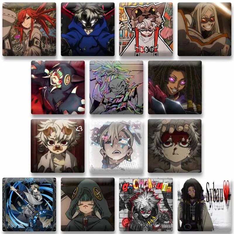 Крутая-квадратная-брошь-в-стиле-манга-gachiakuta-мультяшная-брошь-rudo-surebrec-riyo-reaper-значок-на-сумке-одежда-аниме-ювелирные-изделия-аксессуары-игрушки-подарки