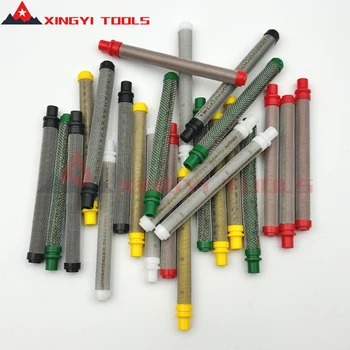 مرشح أجزاء الطلاء بدون هوائي Xingyi ، فلاتر رش ، ملحقات ماكينة رش الفوهة ، 30-وشبكة ، 5 ،