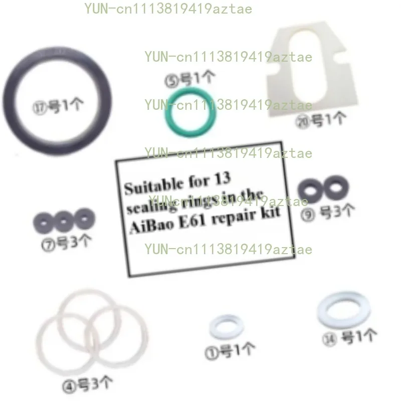 Applicable To Aibo E61 Rocket R58 Coffee Machine Brewing Head Pressure Relief Valve Thimble Mushroom Head Lever Seal Repair Kit