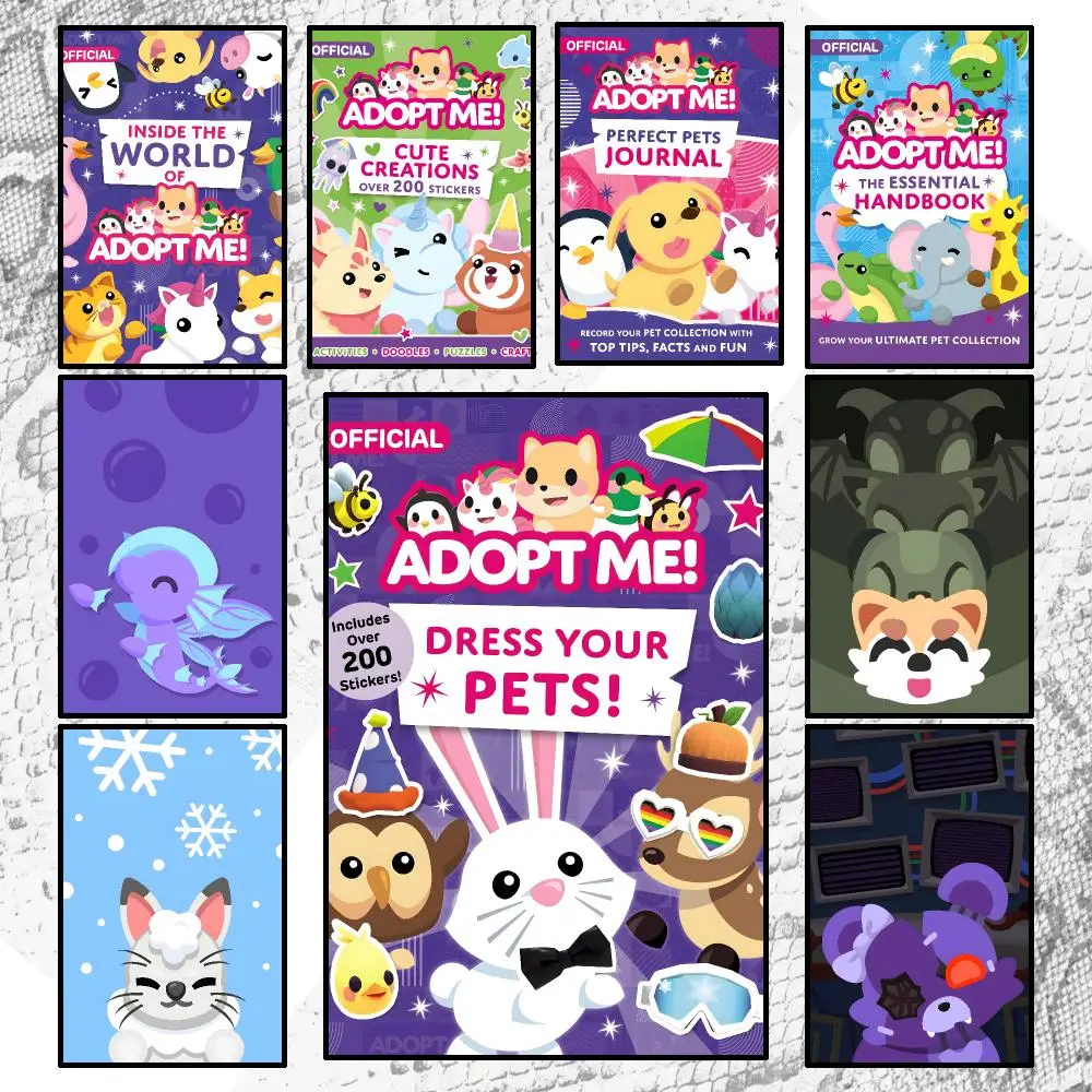Game Adopt Me! Poster Wall Art Poster HD Waterproof PP Print Bedroom Living Room Office Decor Gift