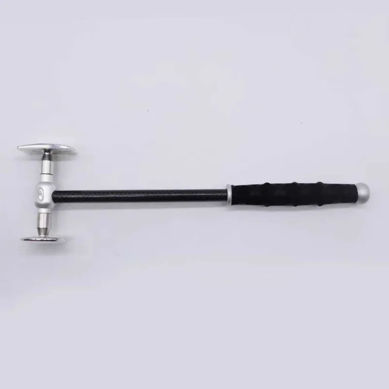 Car dent repair tool Carbon fiber multi-head leveling hammer can replace head dent pit free sheet metal