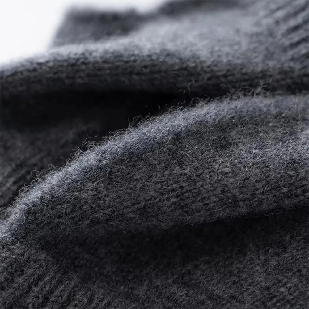 Fashion Solid Color Knitted Gloves Soft Wool Half Finger Gloves Thermal Short Mittens Writing