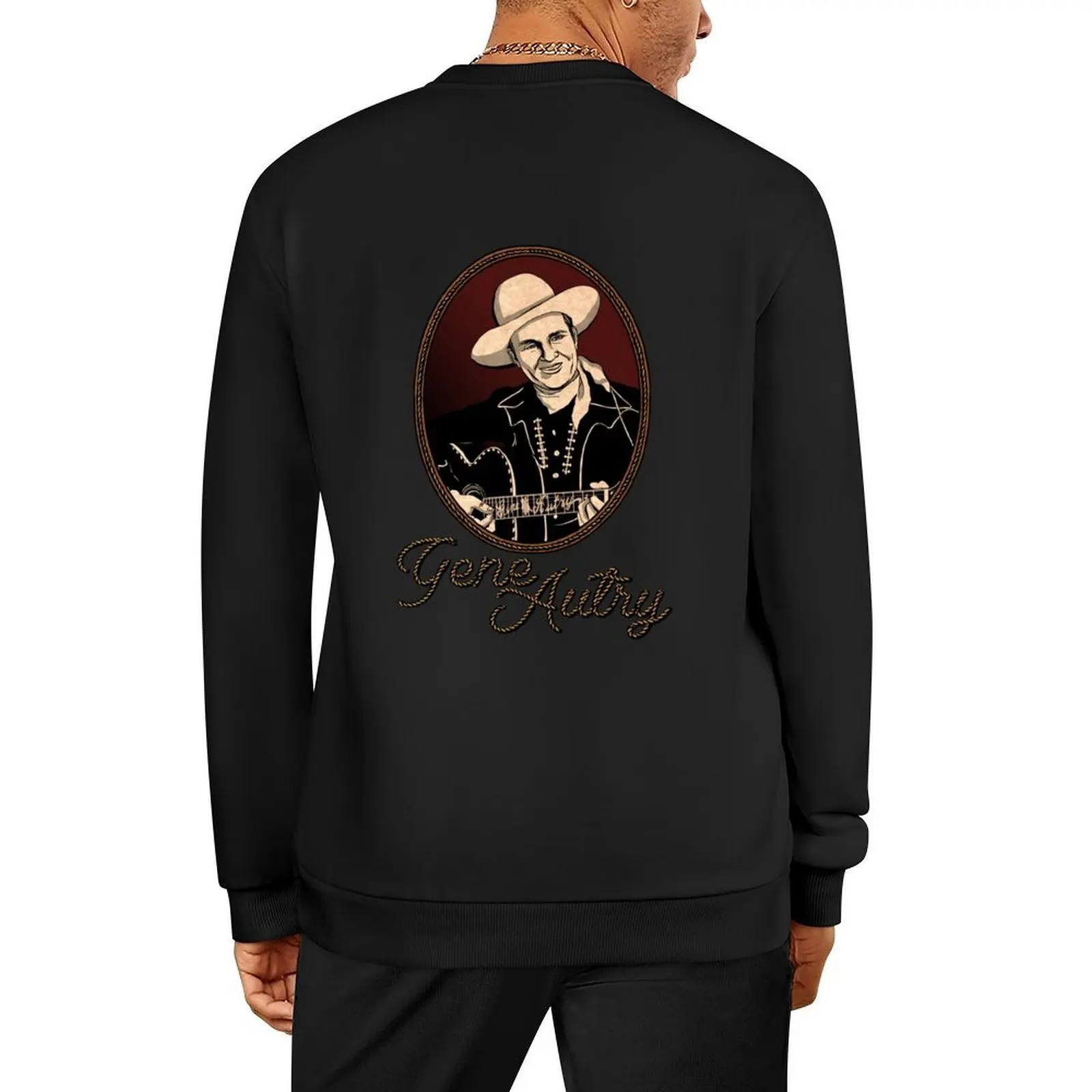

Gene Autry Pullover tracksuit men mens clothes tracksuits winter clothes new hoodies and sweatshirts