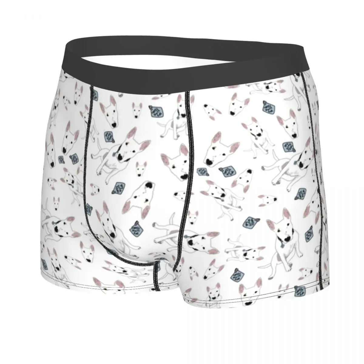 Men's HRH Penny Bull Terrier Dog Boxer Shorts Panties Mid Waist Underwear Male Funny S-XXL Underpants