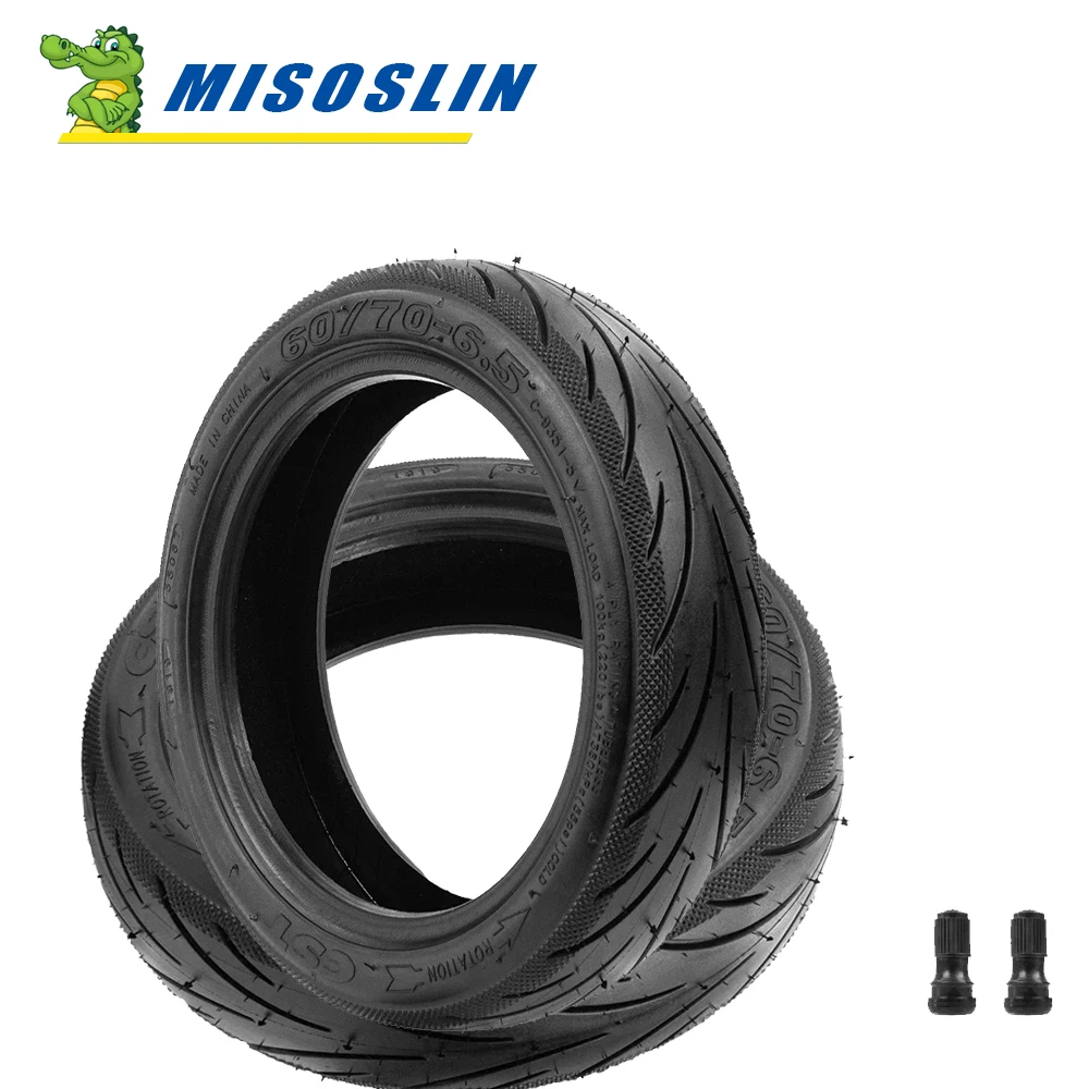 

For Segway Ninebot Max G30 G30D G30P Electric Scooter 10 Inch Front and Rear Outer Tyre Accessories 60/70-6.5 Tubeless Tire