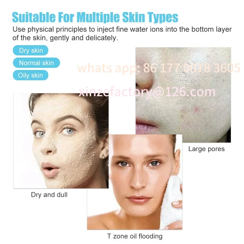 Customizable Facial Steamer Ozone Steamer with 360° Rotatable Nozzle Nano Ionic Face Humidifier Facial Steamer for Salon