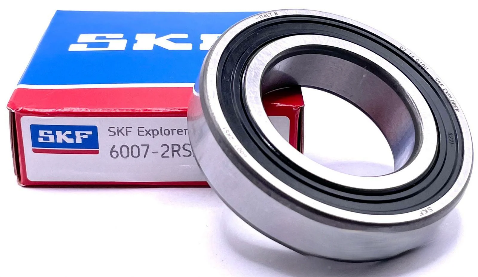 SKF 6007 2RS1 DEEP GROOVE BALL BEARING, RUBBER SEALED 35x62x14 mm NEW