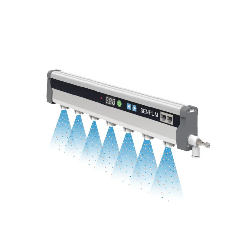 Senpum Static Eliminating Device Digital Display Bar Type Ionizer Compact Static Electricity Eliminator Anti Static Power Bar