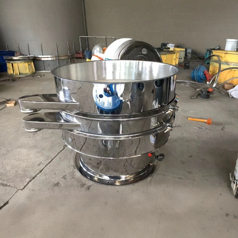 

Farm secondary separator circular vibrating screen separator vibrating screen slag removal machine