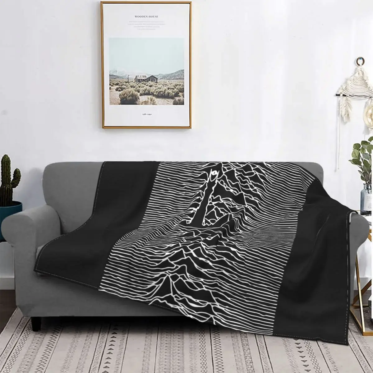 Mordor Unknown Pressures Joy Division Lotr Movie Blanket Shaggy Fashion Anti-Pilling Bedding Supply For Sofa Bedroom