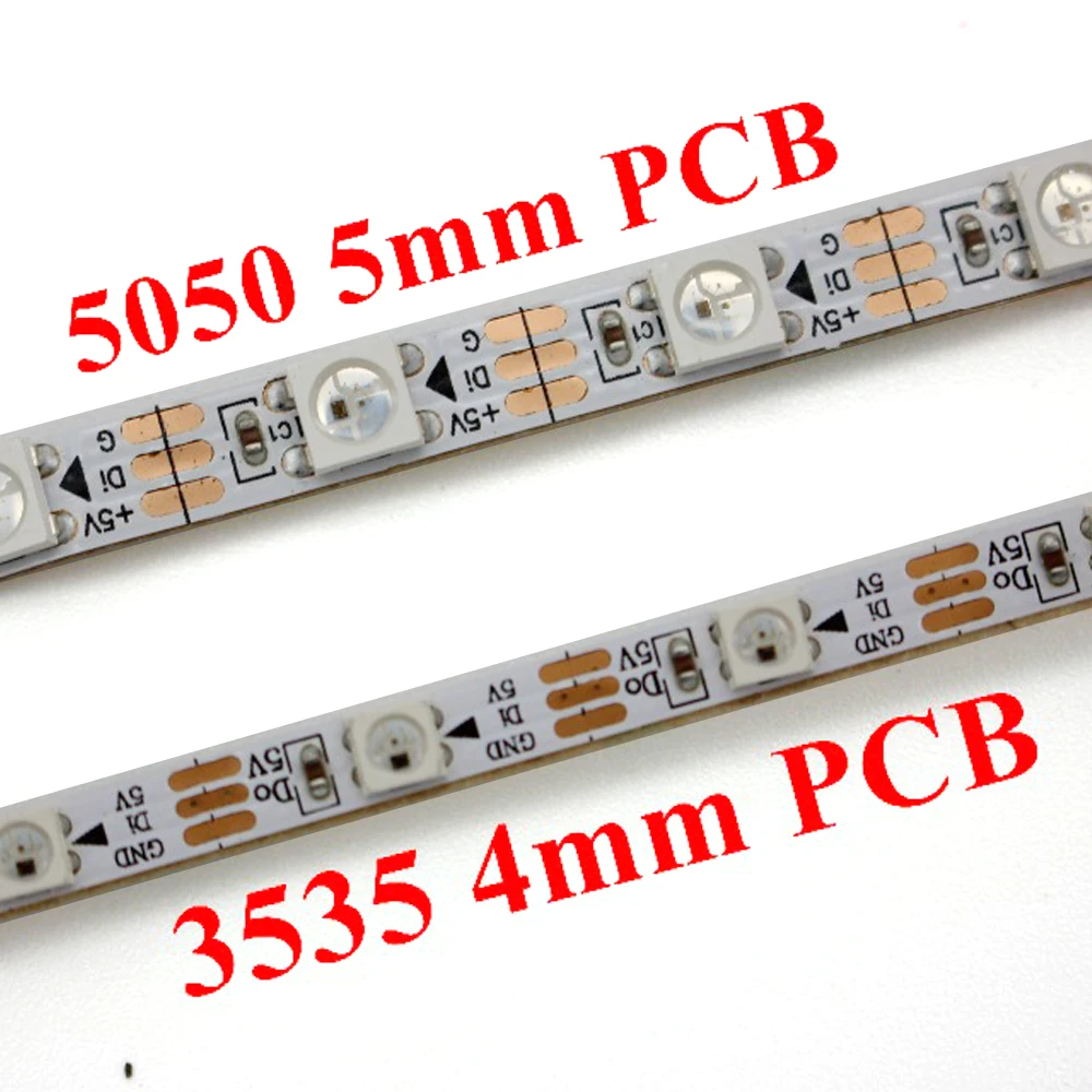 

Addressable DC 5V SK6812MINI 3535 5050 RGB led pixel strip light 60LEDs/m 4/5mm FPC 60pixels/M as WS2812B ws2812 IC lamp 1/2/5m