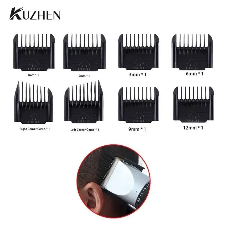 

4Pcs/set Cutting Guide Comb Hairdressing Tool Set Professional Limit Comb Hair Trimmer Shaver