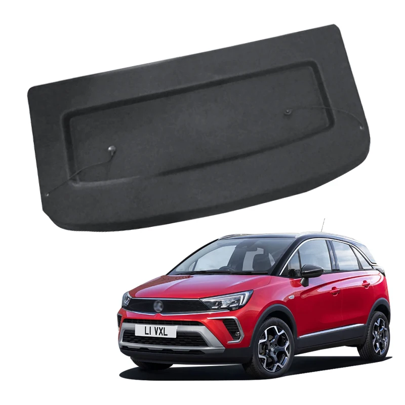 

Для Vauxhall Crossland X 2019-2021, не выдвижная крышка багажника, багажник для посылок, антиподглядывающий автомобильные аксессуары для интерьера