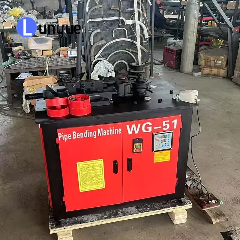 Small Electric Pipe Bender Machine For Bending Different Angles Compact Metal Tube Bending Tool Equipment for DIY Home