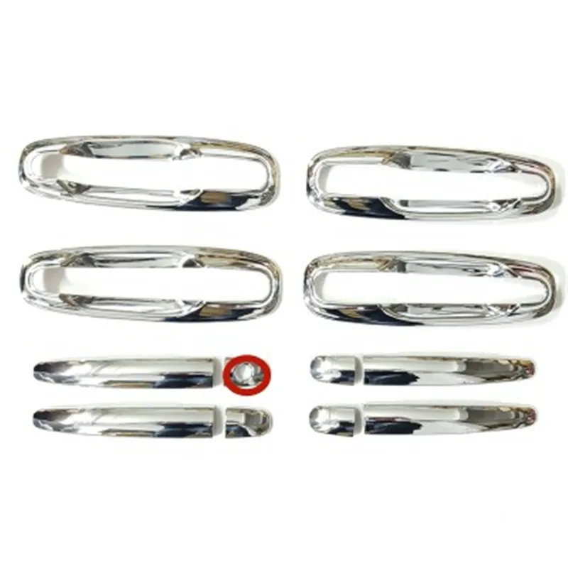 ABS Chrome Exterior Door Handle Cover Door Handle Bowl Trim For Chevrolet Optra Lacetti Daewoo Nubira 2005-2016 Car Styling