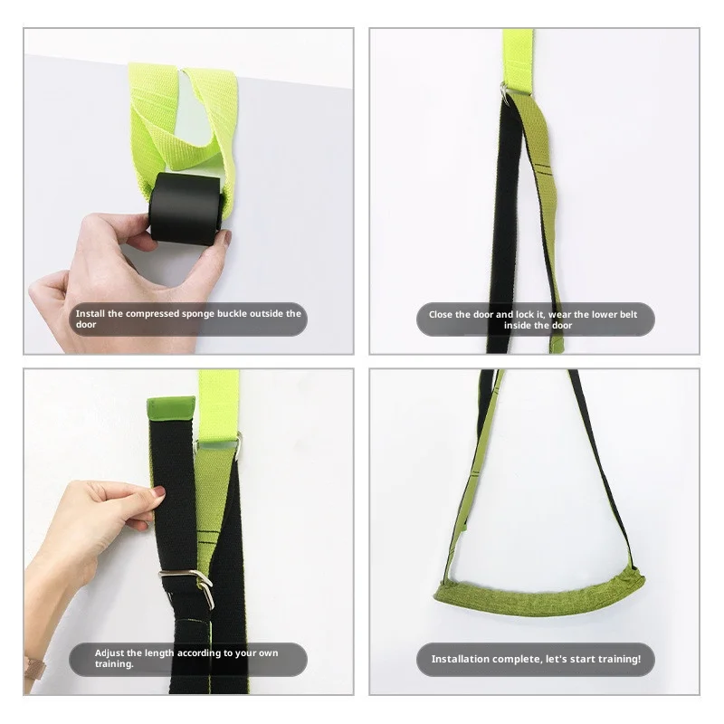 الأراجيح اليوغا الجوية سوينغ الجسم كله العضلات تمتد الجمباز بيلاتيس اليوغا اكسسوارات معدات الصالة الرياضية للياقة البدنية المنزلية