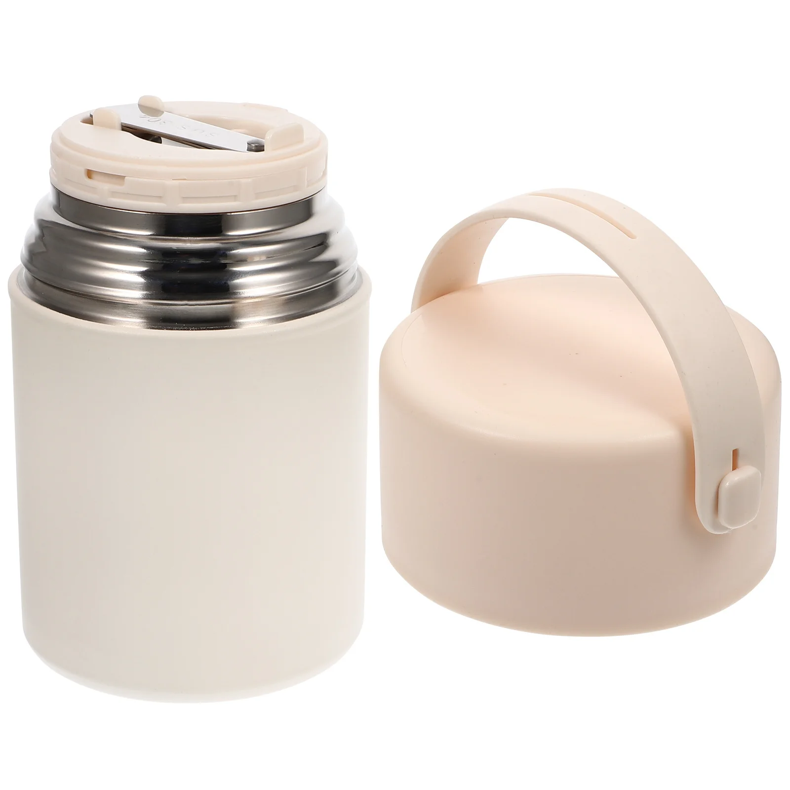 

M Large-Capacity Vacuum Bento Box Insulated Food Container Portable Thermal Jar Leak-Proof Stainless Steel Holder For