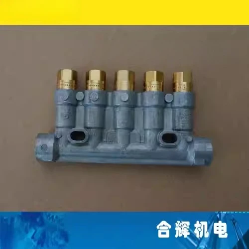 Oil discharge circuit A97L-0201-0658 #JC1 five-port X-axis JC4 oil circuit shunt