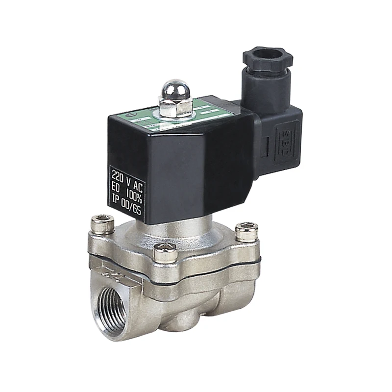 

2WB-15 IP65 AC220V 1/2 дюйма Электрический электромагнитный клапан для воды из нержавеющей стали
