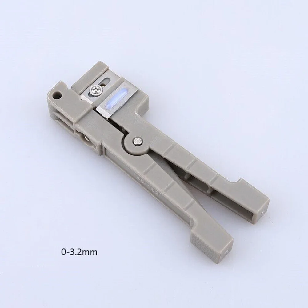 1pcs 45-162/163/165 Coaxial Cable Cutter Stripper Tool Adjustable Blades Cutter Slitter Fiber Optic Stripper Transverse Tube