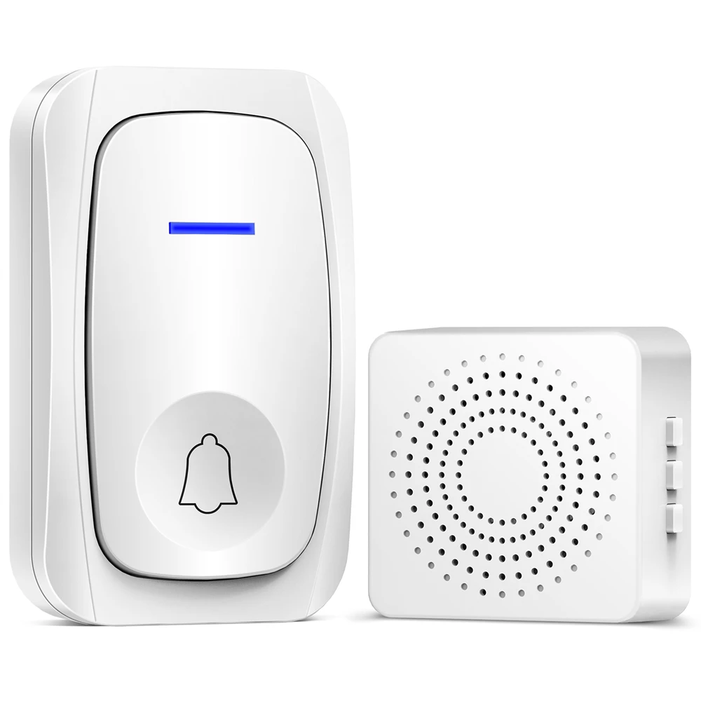 New Wireless Doorbell Home Intelligent Welcome Doorbell Waterproof Remote Usb Plug Easy To Install No Wiring Required JJ2420  BH
