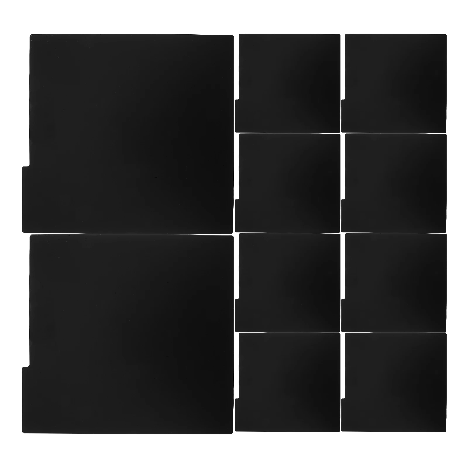 

15 Pcs Record Separator Book ganizer Vinyl Accessories Holder Shelf Dividers Library ganiser Label Records Storage Creative