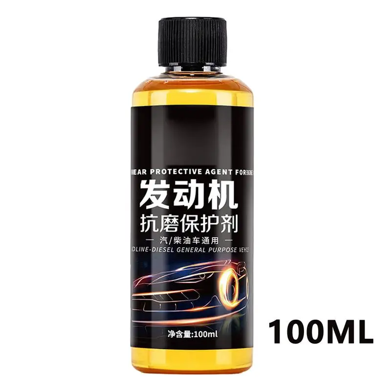 Aditivo de reparo do motor para redução automática de ruído, Ferramenta de proteção contra desgaste para carros SUVs Sedans, 100ml