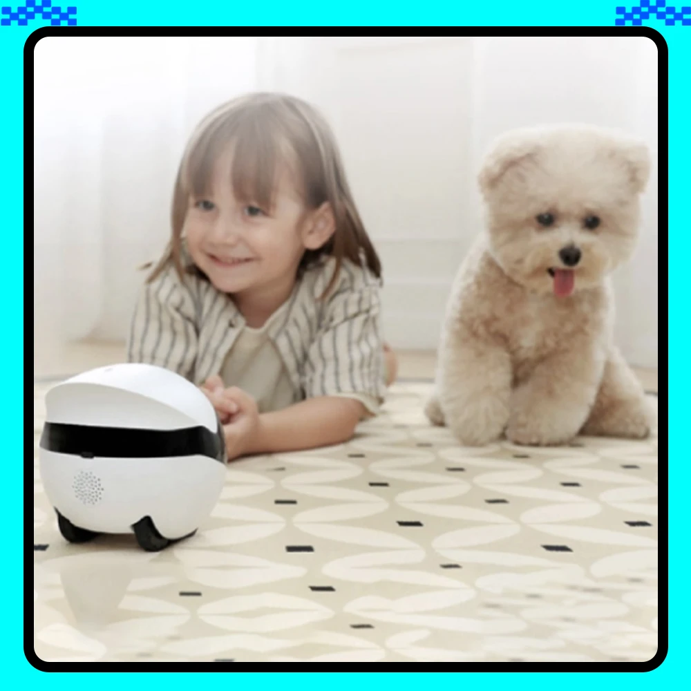 Enabot ROLA Mini Smart Robot Intelligent Mobile Camera Home Monitoring Wireless Indoor Pet Monitoring Robot Gifts