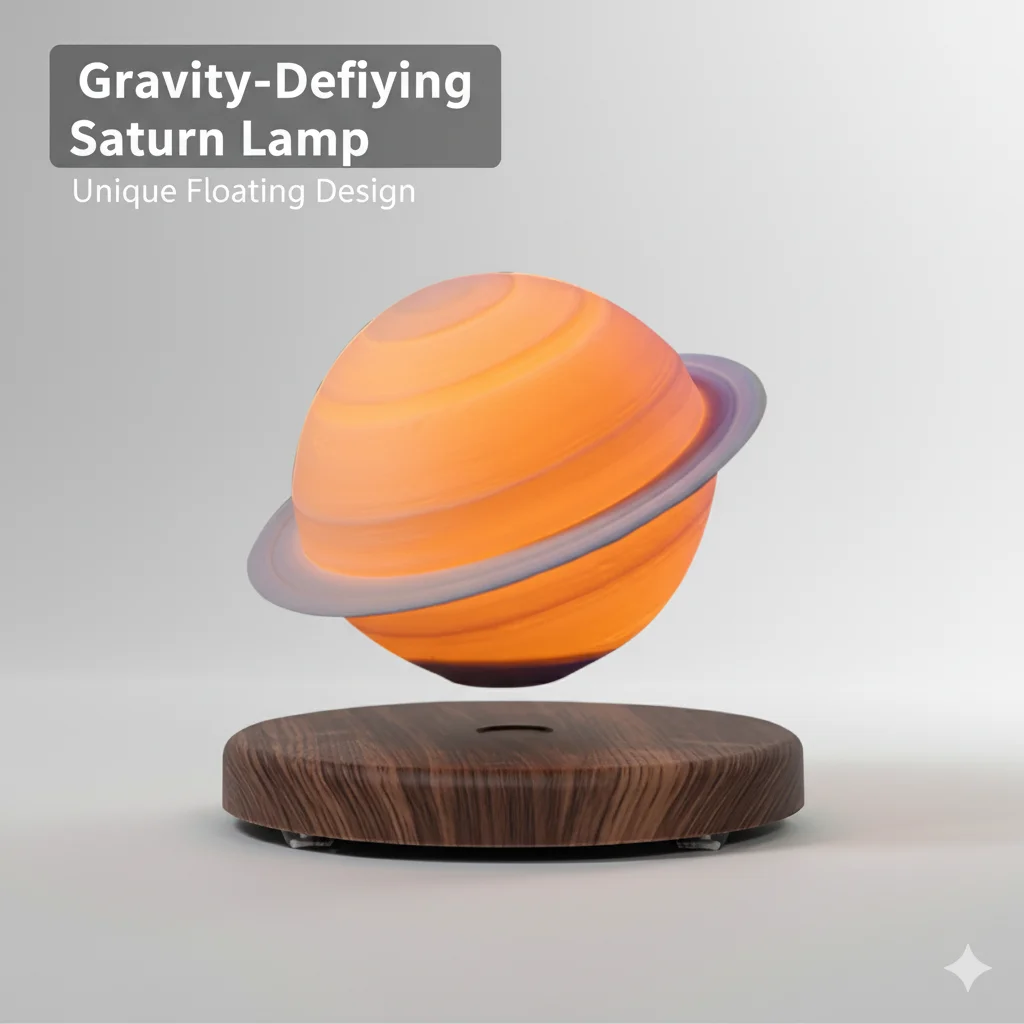 Smart Floating Star Moon Lamp Magnetic Levitation 3D Planet Night Light Ambient Lighting Desk Bedroom Decor Creative Gift