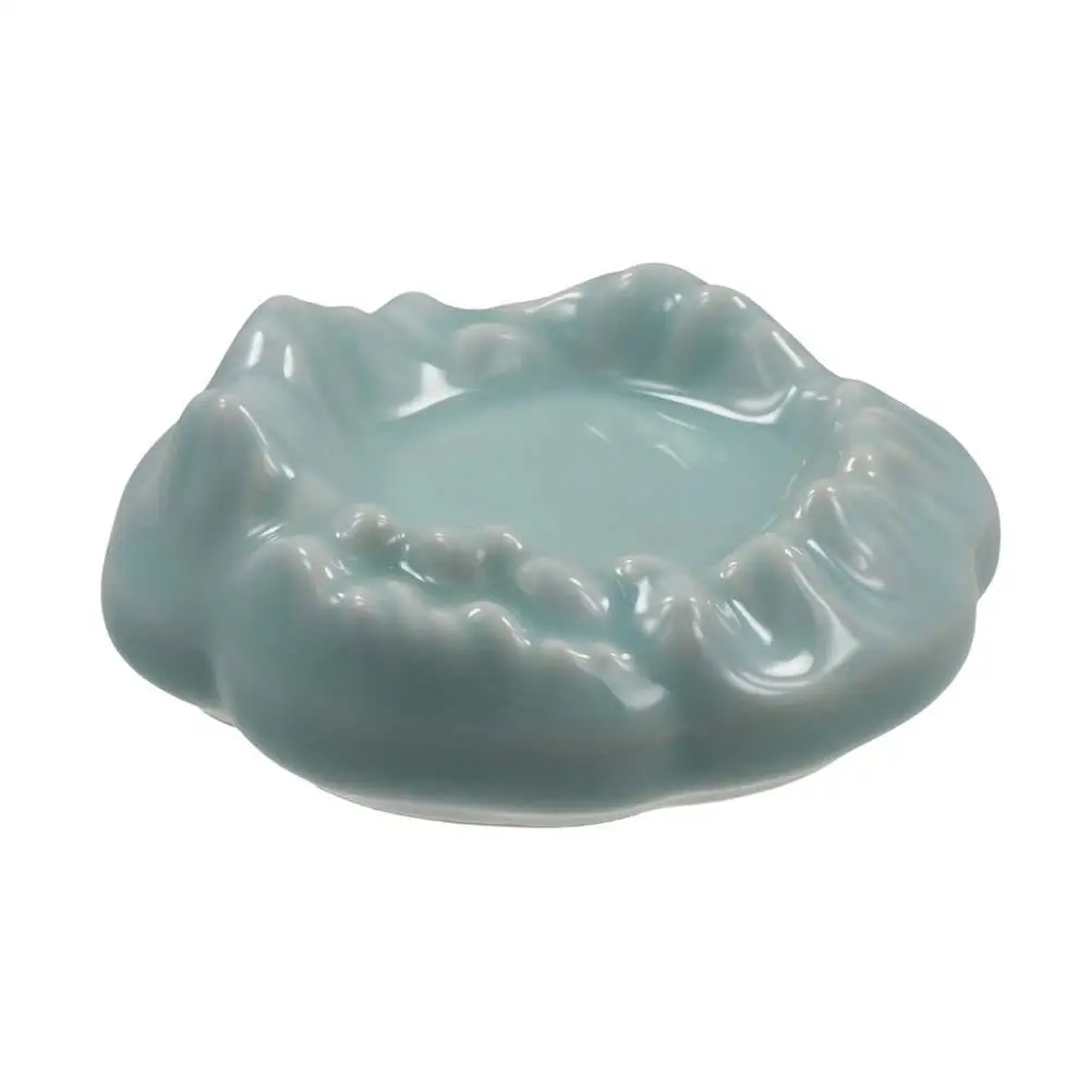 มัลติฟังก์ชั่เซรามิค Mountain Shaped Inkstone แปรงหมึกแปรงหมึกปากกาผู้ถือเคลือบ Paperweight จิตรกรรมเครื่องมือภาพวาด