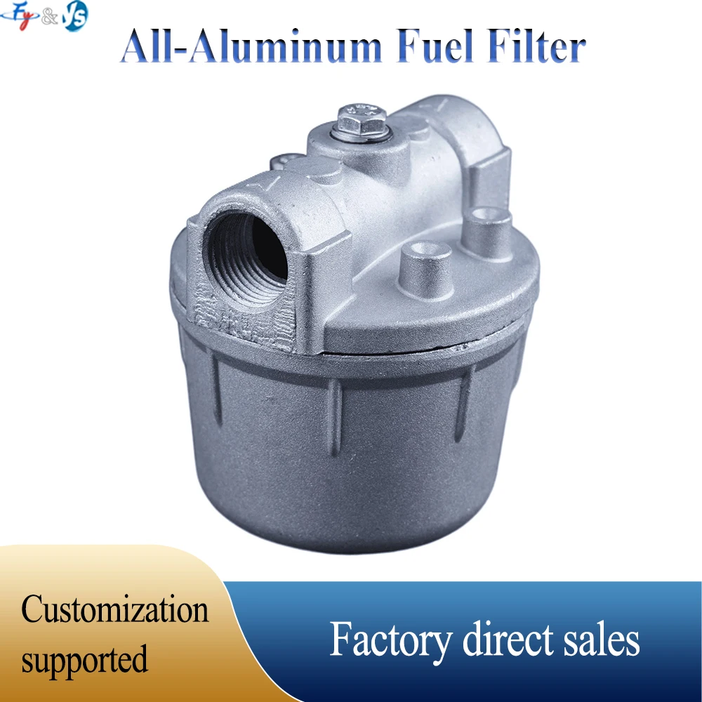 All-Aluminum Fuel Filter 1/4