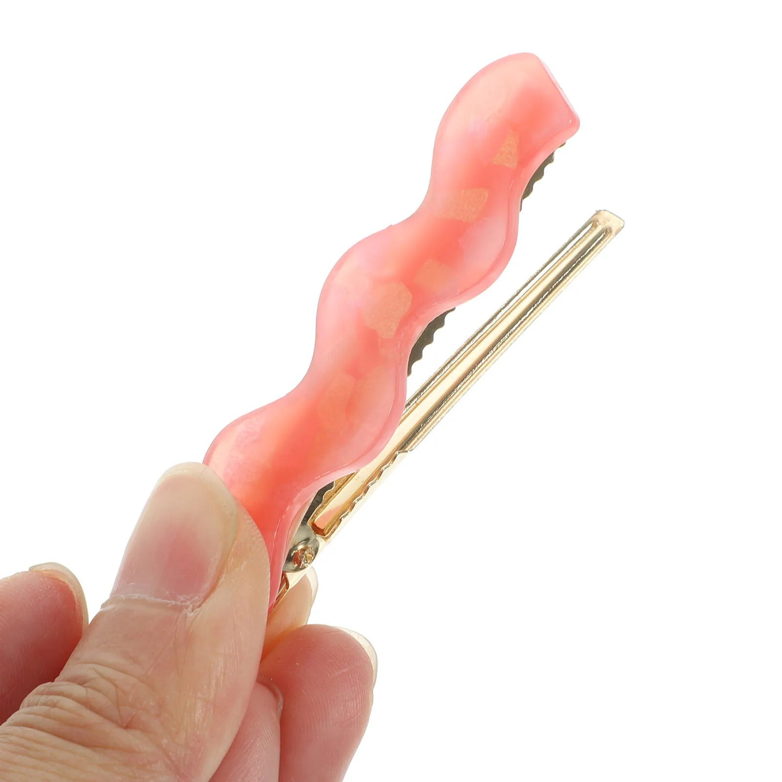 

10pcs Hair Clips Alligator Wave Small For Women Thin Hair Makeup Aesthetic Barrettes Fashion Accessories Girls Decorations