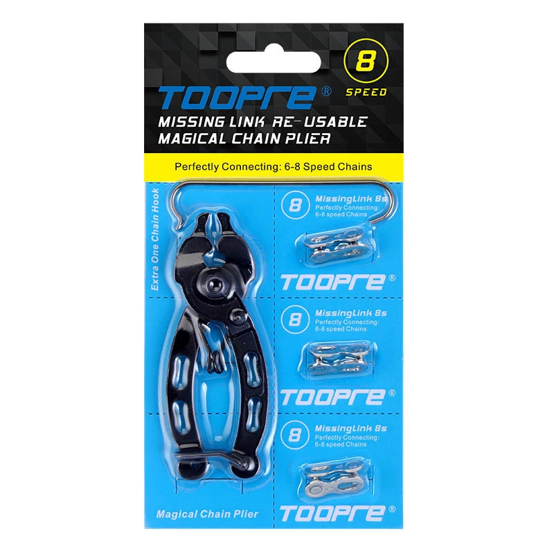 TOOPRE Mountain Bike Chain Quick-Link 6-7-8/9/10/11/12 Speed Gold/Silver Missing Link EIEIO Bicycle Parts