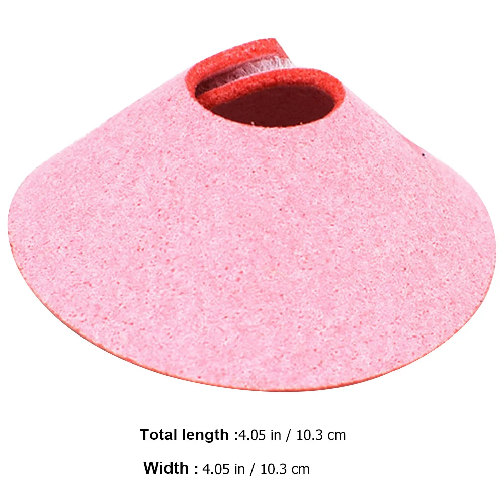 طوق مخروطي برقبة الطيور لدجاج الببغاء، حماية ضد التفتيت بعد الجراحة، شفاء مريح يسمح #3